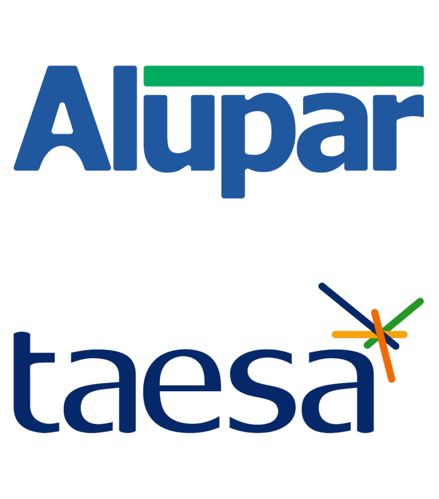 Logotipo da empresa patrocinadora Alupar Taesa