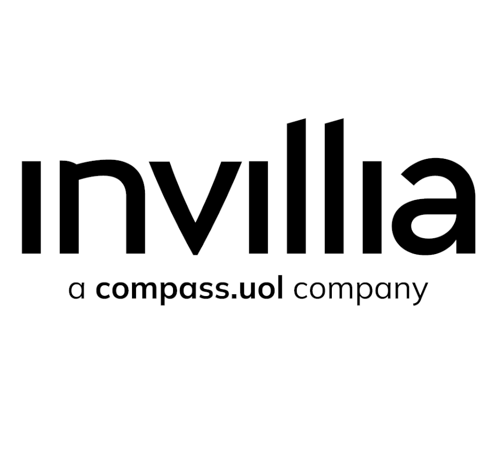 Logotipo da empresa patrocinadora Invillia Compass.uol Company
