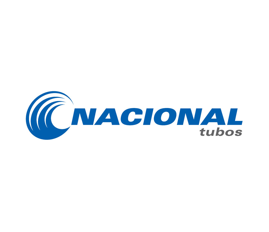 Logotipo da empresa patrocinadora Nacional Tubos